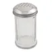 Browne USA 575181 Cheese Shaker, 12 oz, 3" Dia x 5-3/5" H, Clear Plastic, Perforated Top, 1 Dozen 1 image