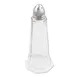 Browne USA 575182 Salt & Pepper Shaker, 1 Oz, 4½" H × 2" W Tower, Glass, Chrome-Plated Top – 1 Dozen 1 image