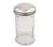 Browne USA 575187 Sugar Pourer, 12 Oz, 3" Dia x 6" H, Glass/Stainless Steel Top, Spout - Dozen 1 image