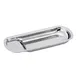 Browne USA 575199 Eclipse Spoon Rest, 10.5" x 4.5", Stainless Steel, Mirror 1 image