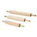 Browne USA 575213 Rolling Pin – 13", 3-1/2" Wood Handle, 2-3/4" Barrel, Bearing, 2" Diameter 1 image