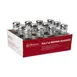 Browne USA 575223 Salt Pepper Shaker Set, 3 oz, 2.1"×4.6" Glass Jar, Stainless Steel Top - 12/Set 1 image
