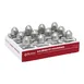 Browne USA 575225 Salt & Pepper Shaker Set, 1/2 Oz Glass with Chrome Top - 12/Set 2 image