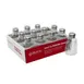 Browne USA 575232 Salt Pepper Shaker Set, 2 Oz, 2" x 3-3/5" Glass Jar with Stainless Top - 12/Set 1 image