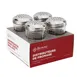 Browne USA 575233 Cheese/Spice Shaker, 12-22oz 3"x5-3/5" Poly Silver Perforated Top NoHandle - 4/Set 2 image