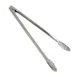Browne USA 57539 Utility Tongs - 14-16" Stainless Satin, Coil Spring, Scalloped Edges, 1 mm 1 image