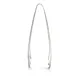 Browne USA 57540 Eclipse Bar Tongs – 7" Pom & Ice Tongs, 18/8 Stainless Steel, Mirror 1 image