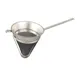 Browne USA 575514 China Cap & Bouillon Strainer, 2-1/4 Qt, 8" Bowl, Fine Stainless Mesh, Bar & Hook 1 image