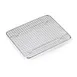 Browne USA 575537 Wire Cooling Rack 10"L x 8"W x 9/10"D Footed Fits 1/2‑Pan Steel Wire Nickel‑Plated 1 image