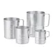 Browne USA 575640 Measuring Cup, 4 Qt 128 Oz, 7-3/8" x 8-1/2" Aluminum, Riveted Handles, 1.8 mm Thick 2 image