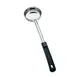 Browne USA 5757230 Portion Control Spoon - 3 oz, 10-4/5" Stainless Steel, Black Plastic Handle 1 image