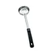 Browne USA 5757231 Spoon - 3 Oz, 10-4/5" Perforated, Stainless Steel With Black Plastic Handle 1 image
