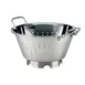 Browne USA 575950 Colander, 7-Qt 12¾” Diameter, Bottom, Handles, Footed Base, Stainless Steel 1 image