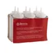 Browne USA 57801700 Squeeze Bottle – 16 oz PE Wide‑Mouth, No‑Drip Tip, Clear/White Cap – 6/Set 2 image