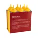Browne USA 57802517 Squeeze Bottle, 24 oz, Wide Mouth, No‑Drip Tip, Polyethylene Yellow, 6/Set 2 image