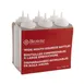Browne USA 57803300 32 oz Clear Polyethylene Squeeze Bottle, Wide Mouth, No‑Drip Tip - 6/Set 1 image