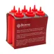 Browne USA 57803305 Squeeze Bottle, 32 Oz Red Polyethylene, Wide Mouth Single Tip - 6/Set 2 image