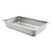 Browne USA 5781114 Table Pan 14.8 Qt, 20-3/4" L x 12-3/4" W x 4" D, Perforated AntiJam Steel 1 image