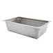 Browne USA 5781116 Steam Pan, 21.2qt, 20-3/4" x 12-3/4" x 6", Perforated, 24-Gauge Stainless Steel 1 image