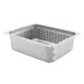 Browne USA 5781214 Steam Table Pan – 1/2 7Qt, 12‑3/4×10‑3/8×4" Perforated Anti‑Jam, 24‑Gauge 18/8 SS 1 image