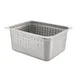 Browne USA 5781216 1/2‑Size 10.6qt 18/8 Pan 12‑3/4" L x 10‑3/8" W x 6" D Perforated Anti‑Jam 24‑Gauge 1 image