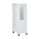 Browne USA 57913401 Bun Pan Rack Cover, 23"W x 28"D x 62"H, White PVC Coating 1 image