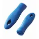 Browne USA 5811134 Pan Sleeve Silicone Heat Resistant 572°F (300°C) Fits 10",12"&14" Blue 1 image