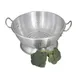 Browne USA 5811616 Aluminum Colander, 15‑Qt, 16" Diameter x 7¼" Deep 1 image