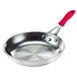 Browne USA 5812812 Thermalloy Fry Pan, 12" Dia x 2" H, Stainless/Al, Handle w/ Silicone Sleeve NSF 1 image
