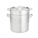 Browne USA 5813216 Thermalloy Double Boiler, 3‑Piece 16 Qt (11‑3/10" x 9‑3/10") Aluminum Multi‑Fuel 1 image