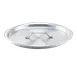 Browne USA 5815012 Thermalloy Pot Cover, Flat Lid, 8"-10" Aluminum, Fits 5813112 & 5814112, 6‑Gauge 1 image