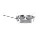 Browne USA 5815711 Thermalloy Sauté Pan Cover, Flat Round, 16"-19" Aluminum, 6‑Gauge, Fits 5813711 1 image