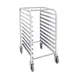 Browne USA 589110 Aluminum Bun Pan Rack, 10 Pan Capacity, 26x20.25x44.5, End Loading, Knocked Down 1 image