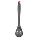 Browne USA 7112308 - Cuisipro Slotted Serving Spoon, 11" Black Fiberglass Handle, Red Loop, 480°F 1 image