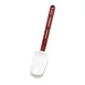 Browne USA 71785 Spoonula, 14" Red Silicone Blade, Polypropylene Handle, High Heat 500°F 1 image