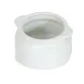 Browne USA 744049W Onion Soup Bowl, 12 Oz, 4½" Dia. x 3" H, White Stoneware With Handle 1 image