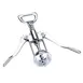 Browne USA 744071 Winged Corkscrew, 6" Flat, Stainless Steel Blade, Silver Handle, Chrome 1 image