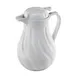 Browne USA 744220 Beverage Server, 20 oz (0.5‑0.9 L), 7‑1/2" White ABS With Poly Liner, Thumb Lever 1 image