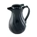 Browne USA 744223 Beverage Server, 40 oz (1.2 L), 9-1/2" Height, Black ABS, Swirl Thumb Lever 1 image