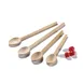 Browne USA 744562 - Beechwood Spoon/Spatula, 5/8" Dia. x 12" Length, Wax, Commercial Spatula 1 image