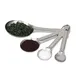 Browne USA 746108 Measuring Spoon Set – 4‑Piece Stainless Steel, US Std 1/4, 1/2, 1 tsp & 1 Tbsp 1 image