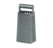 Browne USA 746127 Box Grater, 9" Height Round Handle, All Stainless Steel Construction 1 image