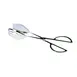 Browne USA 746144 Scissor Tongs - 10" Serving Tongs, 1.5 mm Thick, 18/8 Stainless Steel, Mirror 1 image