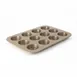 Browne USA 746272 12‑Cup Muffin Tray, 40×28.3×2.8 cm Carbon Steel Non‑Stick 500°F Dishwasher‑Safe 1 image