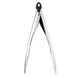 Browne USA 746844 Locking Utility Tongs, 9" Stainless Steel, Twist‑And‑Turn Lock, Dishwasher Safe 1 image