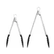Browne USA 74708702 Utility Tongs, 12"-13" Black Silicone/Steel Heat‑Resistant 575°F, Push/Pull Lock 2 image