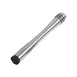 Browne USA 747091 Fruit Muddler 8.5" x 1" 1-Piece Stainless Non-Slip Rings SerratedBase StainFinish 1 image