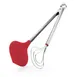 Browne USA 74717405 Utility Tongs 14.5" Red Silicone Tips, 425°F, Pull, Dishwasher Safe, 14.75" 1 image