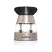 Browne USA 747265 Mill Salt Pepper Shaker, Black, 3.12" L x 2.5" W x 4.5" H, Acrylic, Corrosion‑Free 1 image