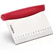 Browne USA 747366 CUISIPRO Dough Cutter, 6" x 4.5" Steel Blade, Red Plastic Handle, Dishwasher Safe 1 image